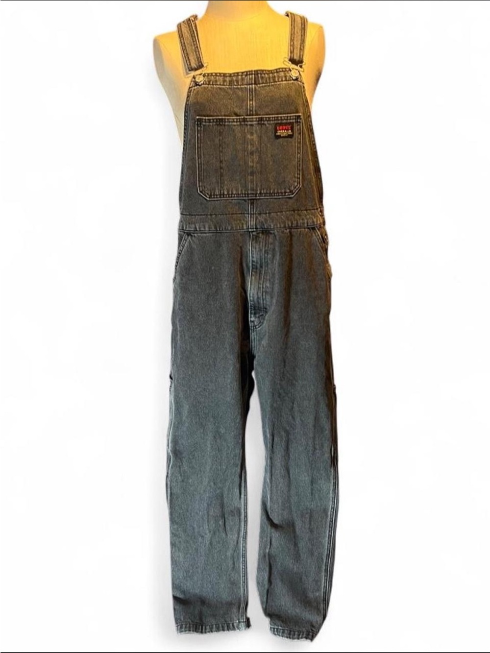 🩶Levi's Premium Workwear Overalls in Faded Gray/Black • Unisex / Men’s